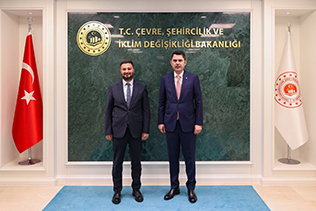 BAŞKAN ÖZTEKİN ANKARA'DA ÜST DÜZEY TEMASLARDA BULUNDU